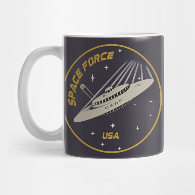 Space Force Mothership Medallion by SunGraphicsLab